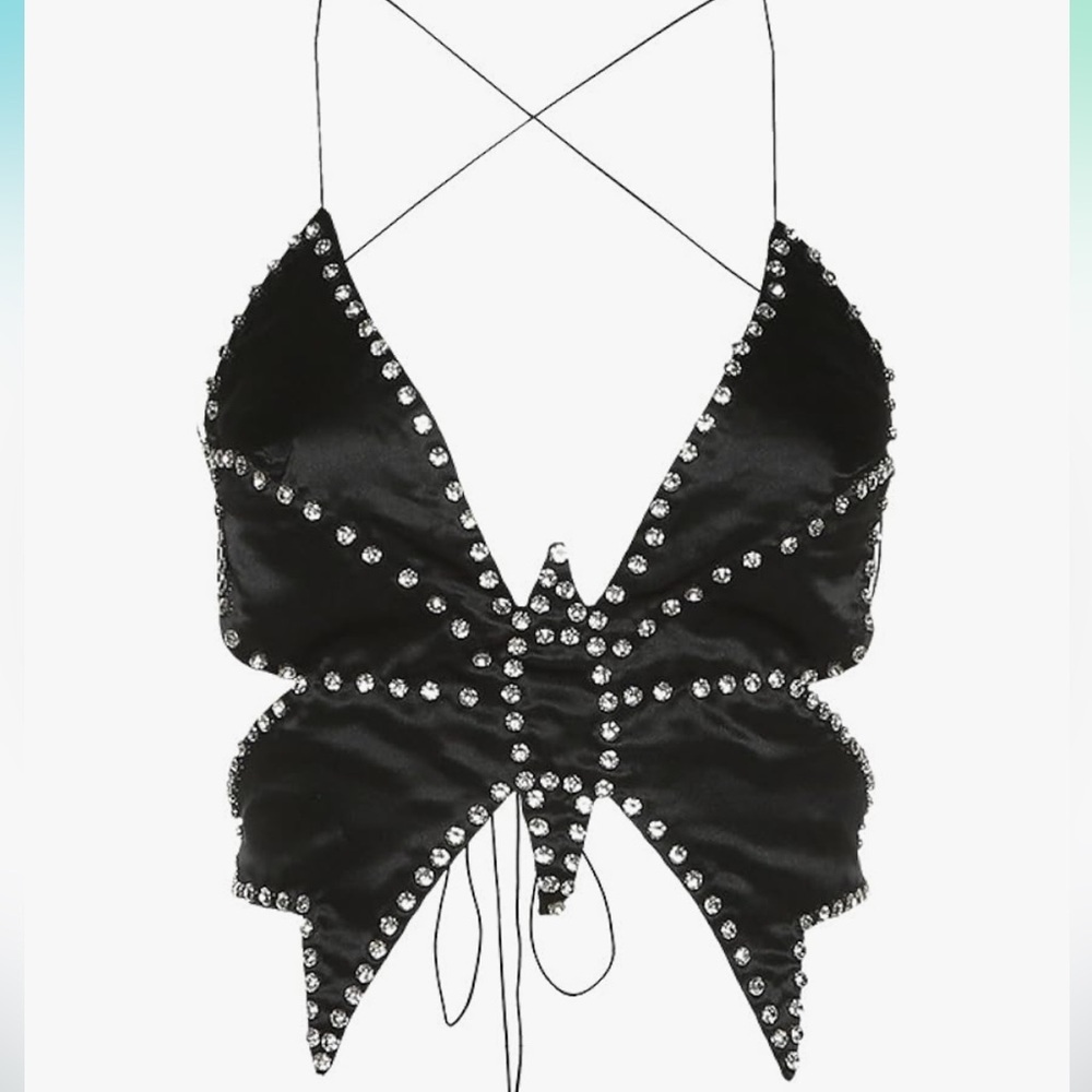 SHEIN butterfly shaped top size M brand new